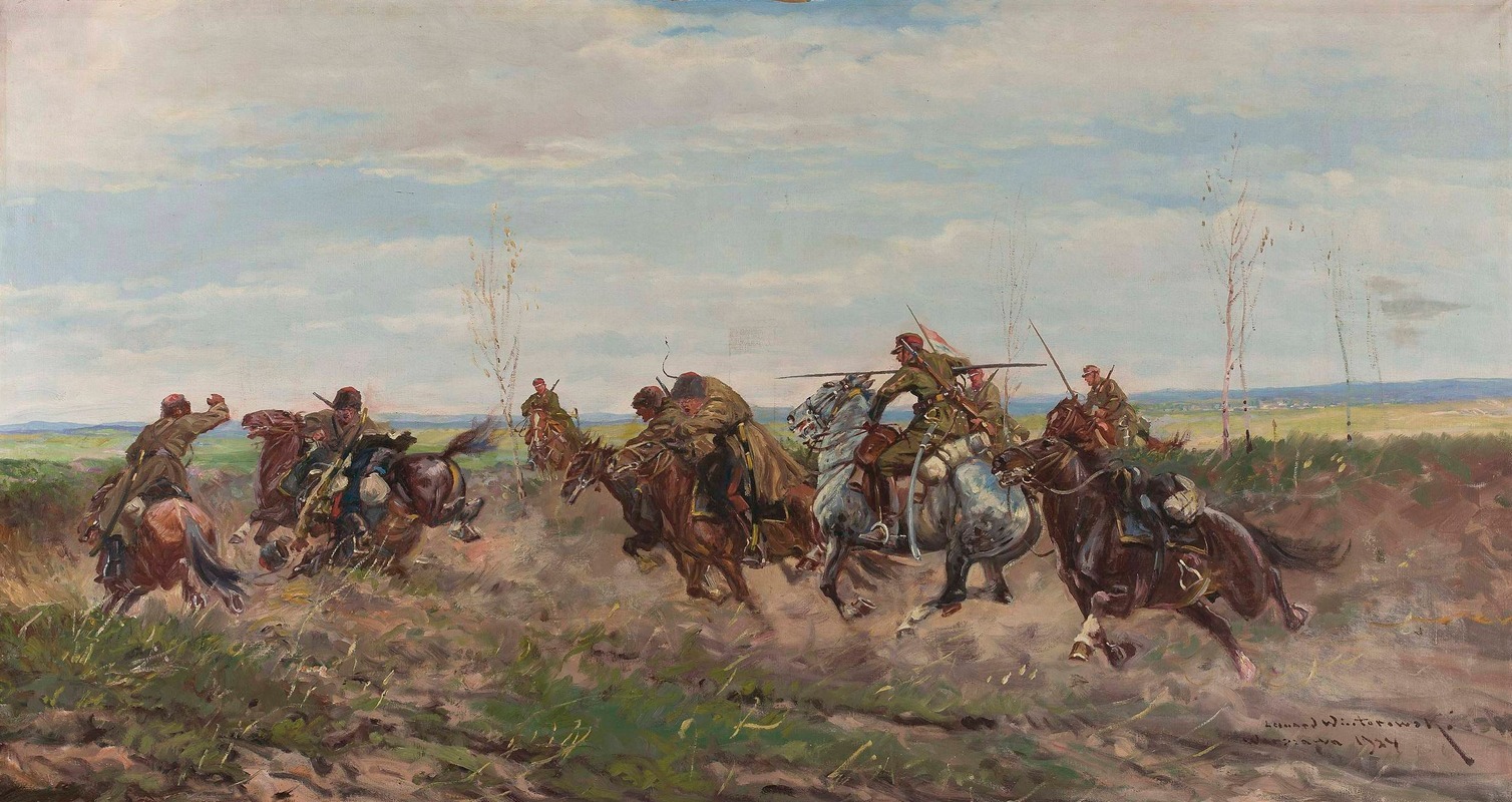 Leonard Wintorowski - Battle scene