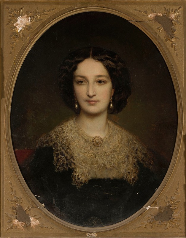 Gustave Ricard - Portrait of Katarzyna Potocka née Branicka