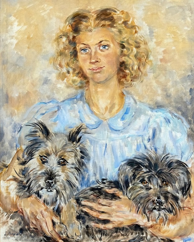 Luce Boyals - Young woman with dogs