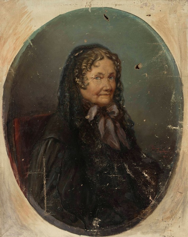 Ludomir Szpadkowski - Portrait of Mrs. Sowińska, general’s wife (1776–1860)