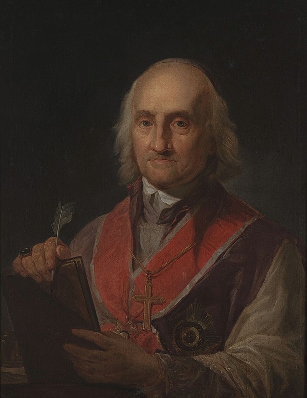 Marcello Bacciarelli - Portrait of John Baptist Albetrandi (1731–1808), bishop