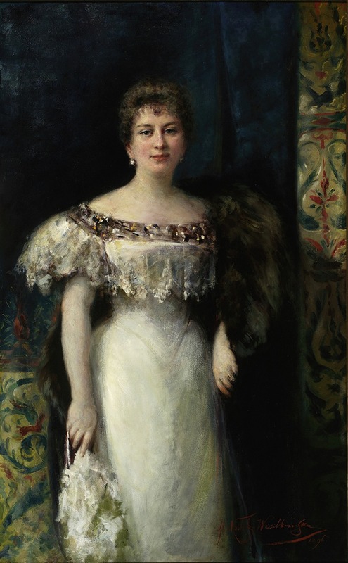 Maria Wasilkowska-Nostitz - Portrait of Mrs. W.R.