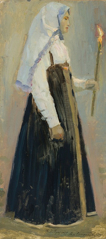 Mikhail Nesterov - Nun