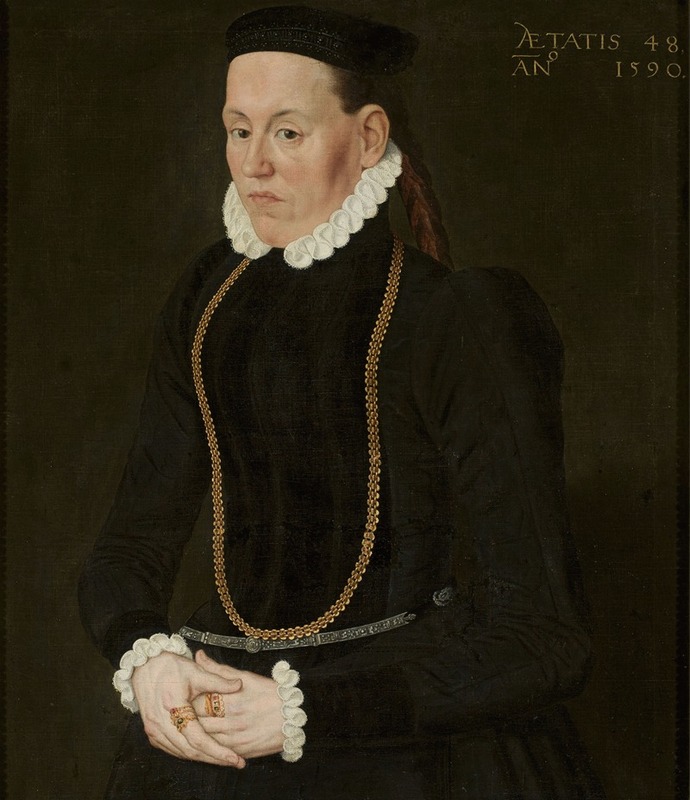 Nicolas Neufchâtel - Portrait of a patrician woman