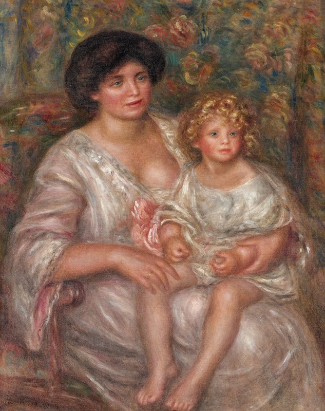 Pierre-Auguste Renoir - Mère et Enfant (Mother and Child)
