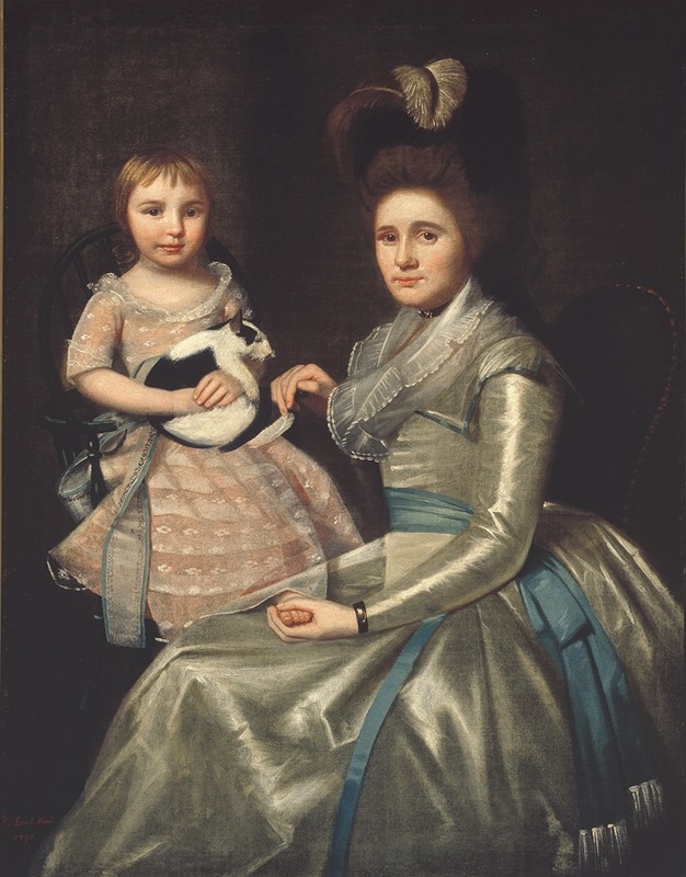 Ralph Earl - Portrait of Mrs. William Taylor