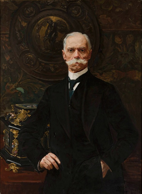 Zygmunt Strzałecki - Portrait of Antoni Strzałecki