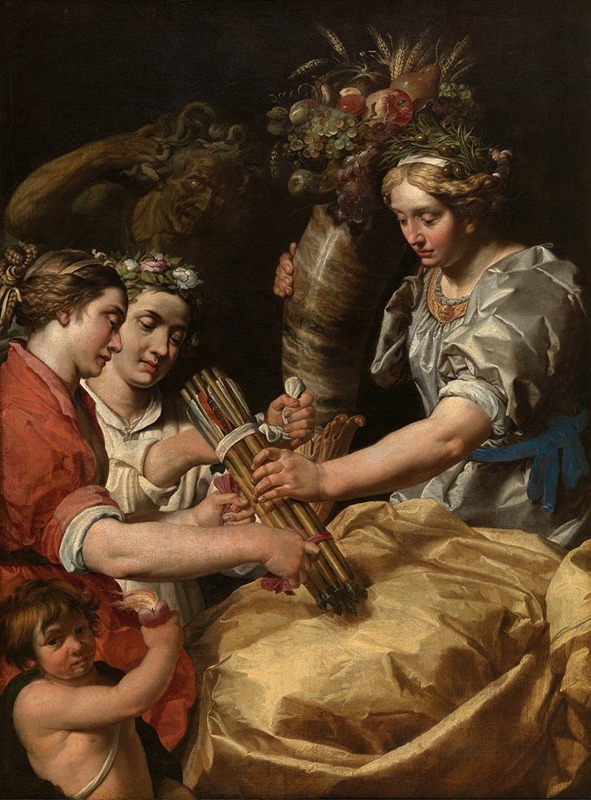 Abraham Janssens - Concord, Charity and Sincerity Conquering Discord