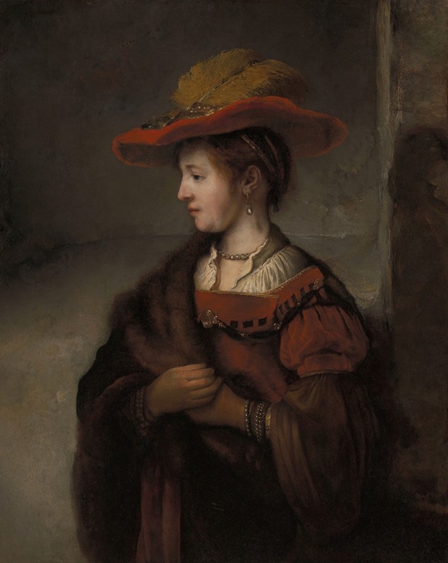 Abraham Van Dijck - Saskia van Uylenburgh, the Artist Rembrandt’s Wife