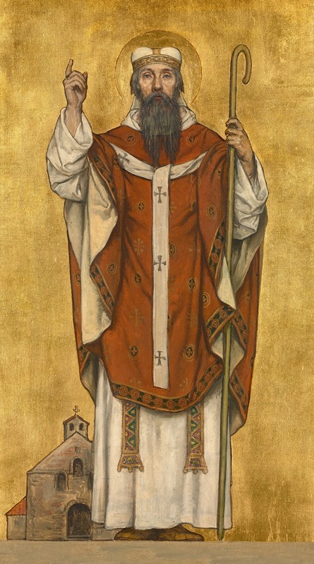 Albert Frans Lieven De Vriendt - Saint Boniface of Mainz