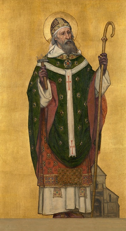 Albert Frans Lieven De Vriendt - Saint Eloi Bishop of Noyon