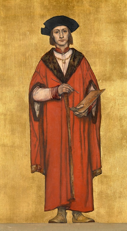 Albert Frans Lieven De Vriendt - The Painter Jan van Eyck