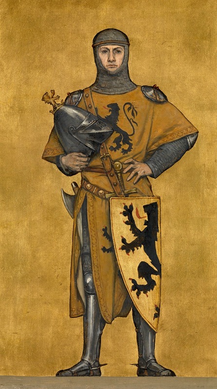 William of Jülich by Albert Frans Lieven De Vriendt - Artvee