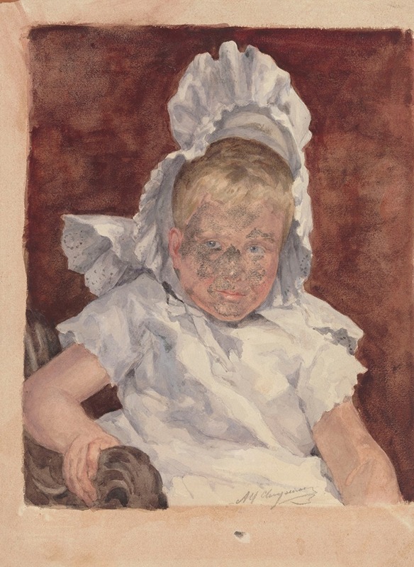 Alfred Cluysenaar - Portrait of a child