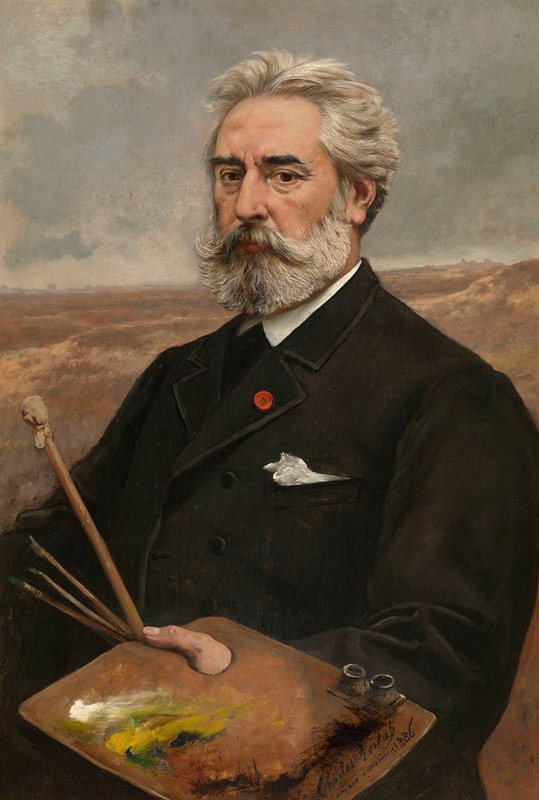Charles Verlat - The Painter Jean Pierre François Lamorinière