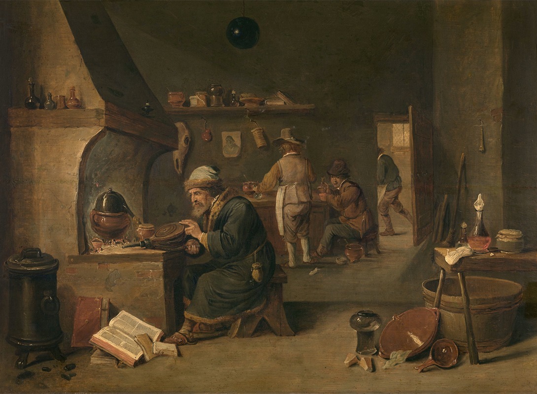 David Teniers The Younger - Alchemist