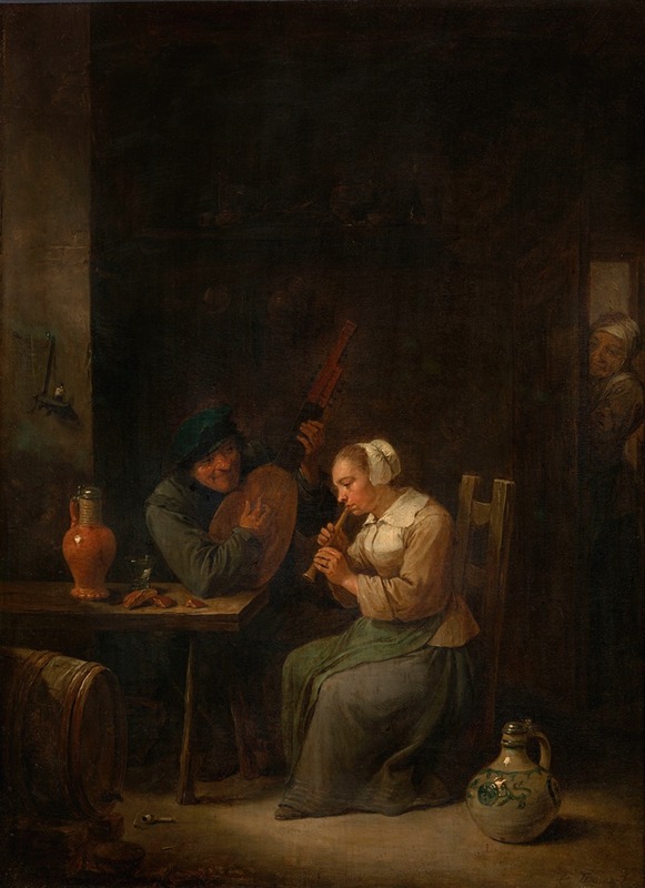 David Teniers The Younger - Duet