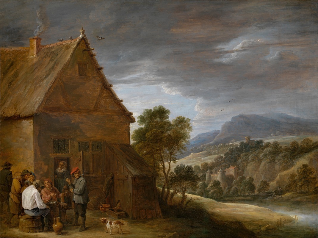David Teniers The Younger - Tavern Scene