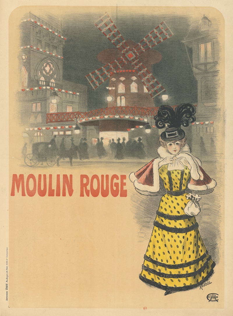 Auguste Roedel - Moulin Rouge