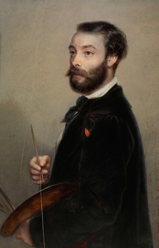 Edouard De Latour - The Painter Eugène François De Block