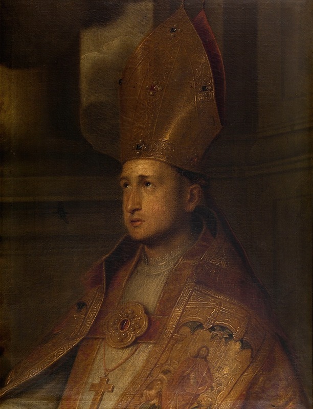 Erasmus Quellinus the younger - A Bishop Saint