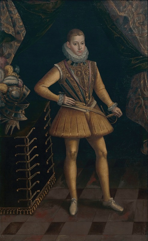 Frans Francken The Elder - Philip of Asturias, later Philip III of Spain