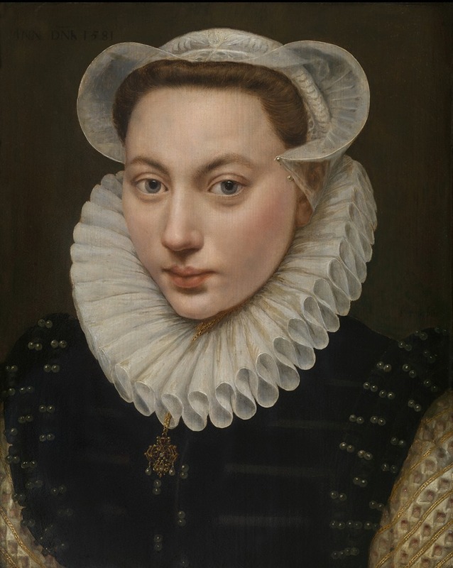 Frans Pourbus The Elder - Portrait of a Young Woman