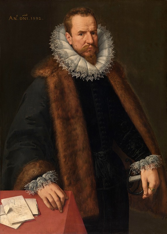 Frans Pourbus The Younger - Nicolaas de Hellincx, Councillor of the King