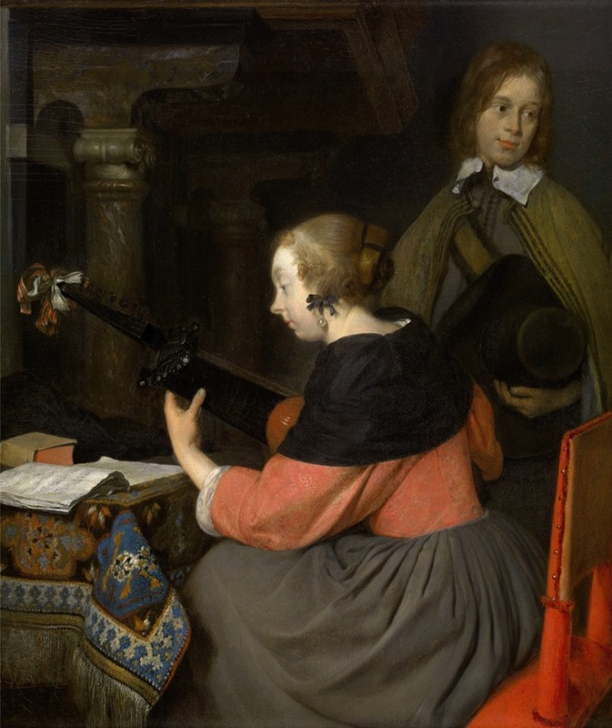 Gerard ter Borch - The Lute Player