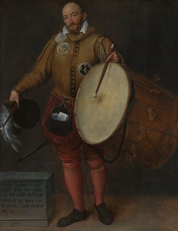 Gillis Coignet - Pierson la Hues, Drummer and Page of the Old Archers’ Guild