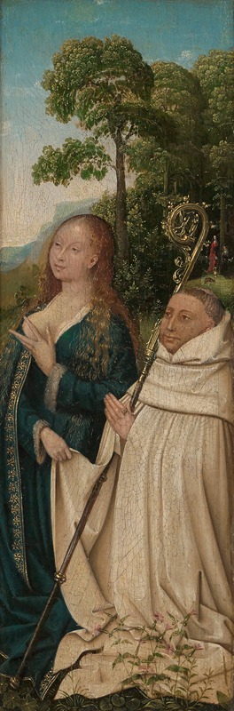 Goswin van der Weyden - Maria Mediatrix and Antonius Tsgrooten