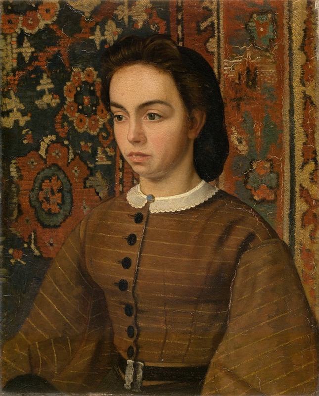 Henri de Braekeleer - Hélène De Braekeleer, the Painter’s Sister