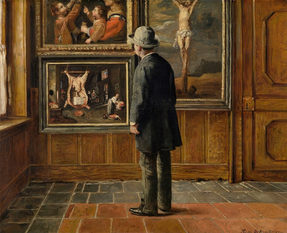 Henri de Braekeleer - The Art Lover