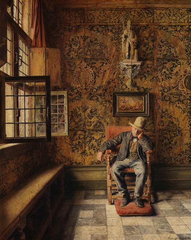 Henri de Braekeleer - The Man in the Chair