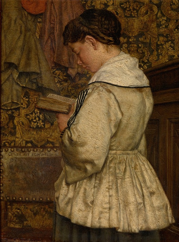 Henri de Braekeleer - Woman Reading