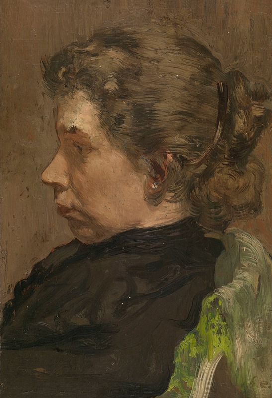 Henri Evenepoel - Portrait with Green Chair