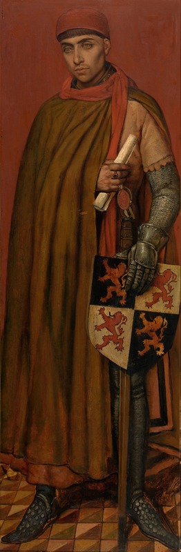 Jan August Hendrik Leys - John II, Duke of Brabant, 1306