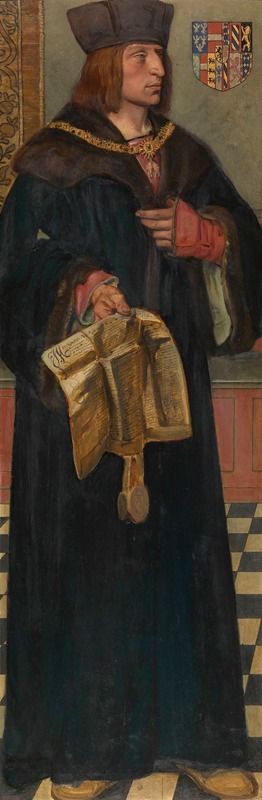 Jan August Hendrik Leys - Maxilmilian I, Holy Roman Emperor, 1478