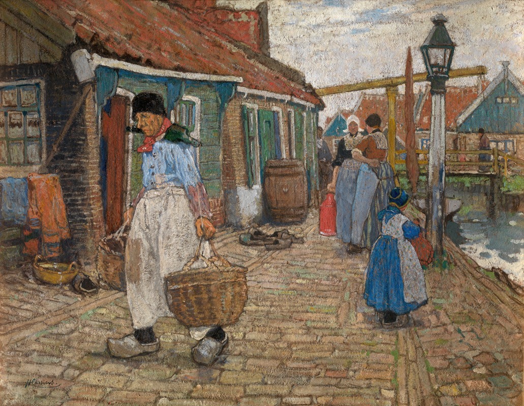 Henri Cassiers - In Volendam