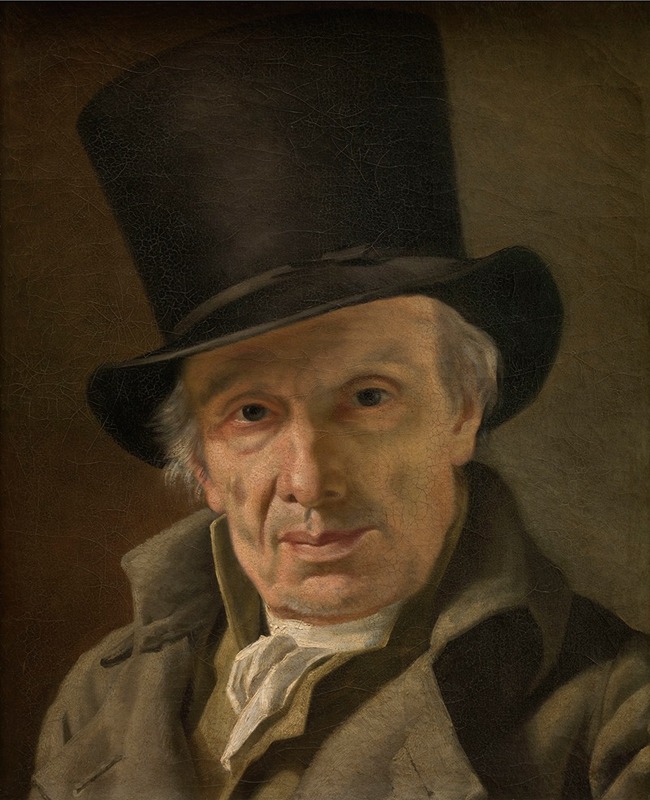 Jacques Louis David - Man in a Hat