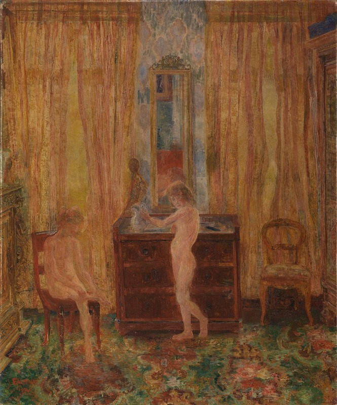 James Ensor - Children at their Morning Toilet