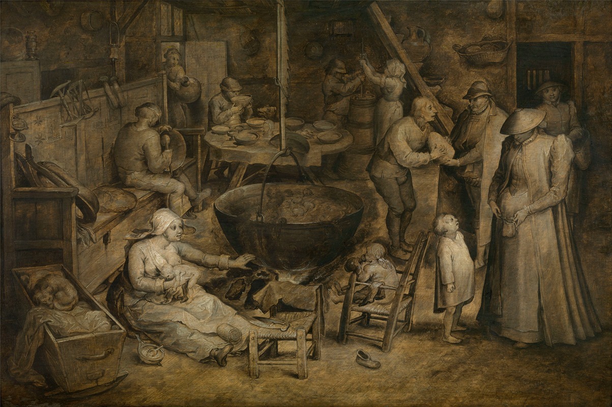 Jan Brueghel The Elder - Visit to the Farm