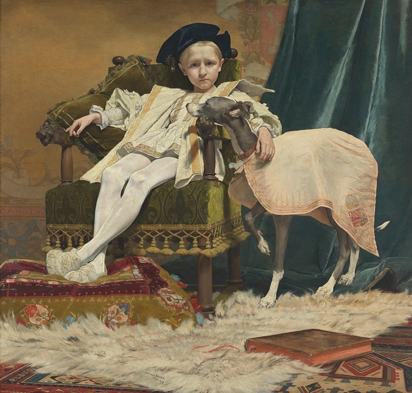Jan van Beers - Charles V as a Child