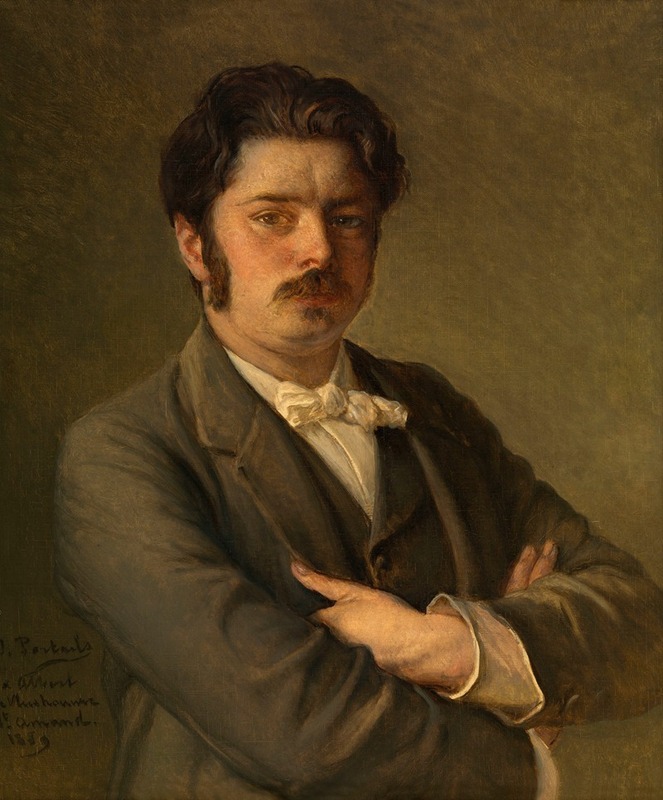 Jean François Portaels - The Composer Albert De Vleeshouwer