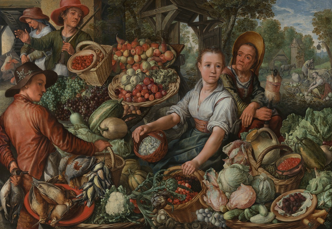 Joachim Beuckelaer - Vegetable Market