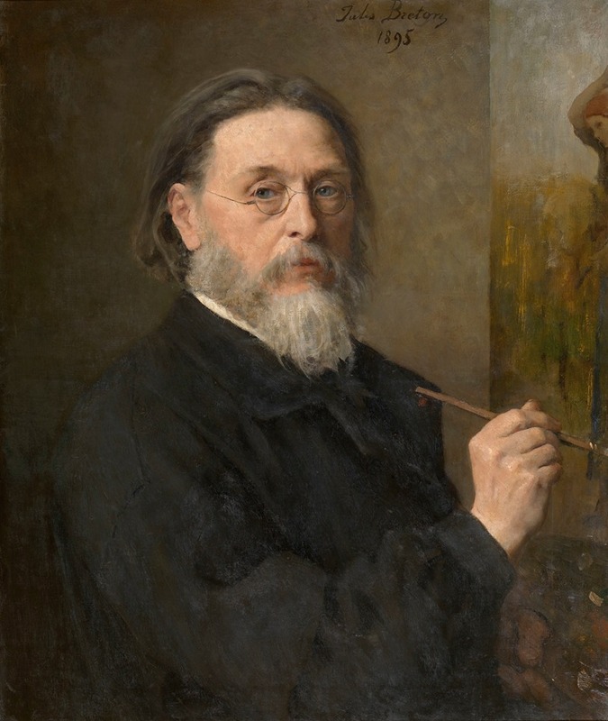 Jules Breton - Self Portrait