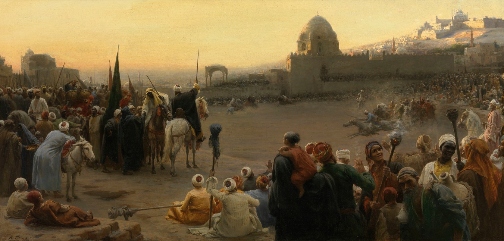 Karel Ooms - Fantasia in Egypt
