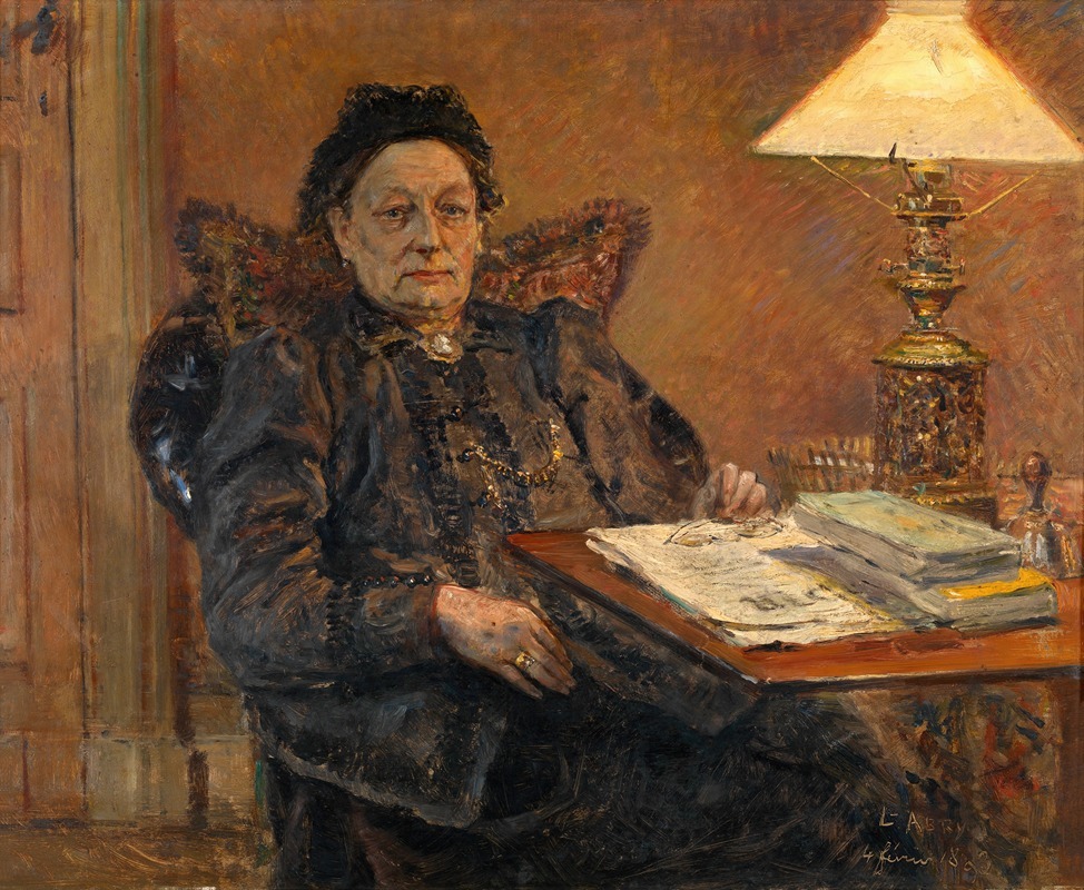 Léon-Eugène-Auguste Abry - Madame Charles Dumercy