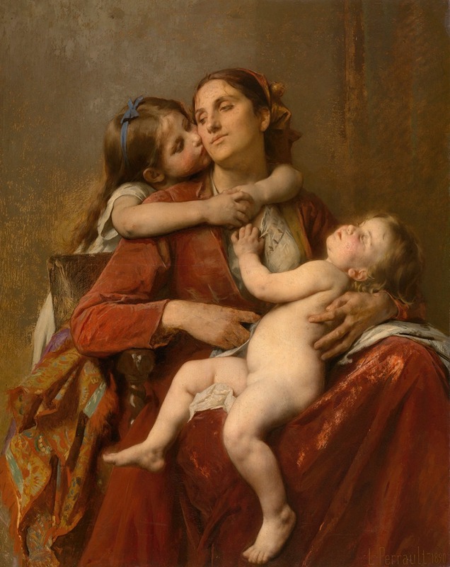 Léon-Jean-Basile Perrault - Mother’s Happiness
