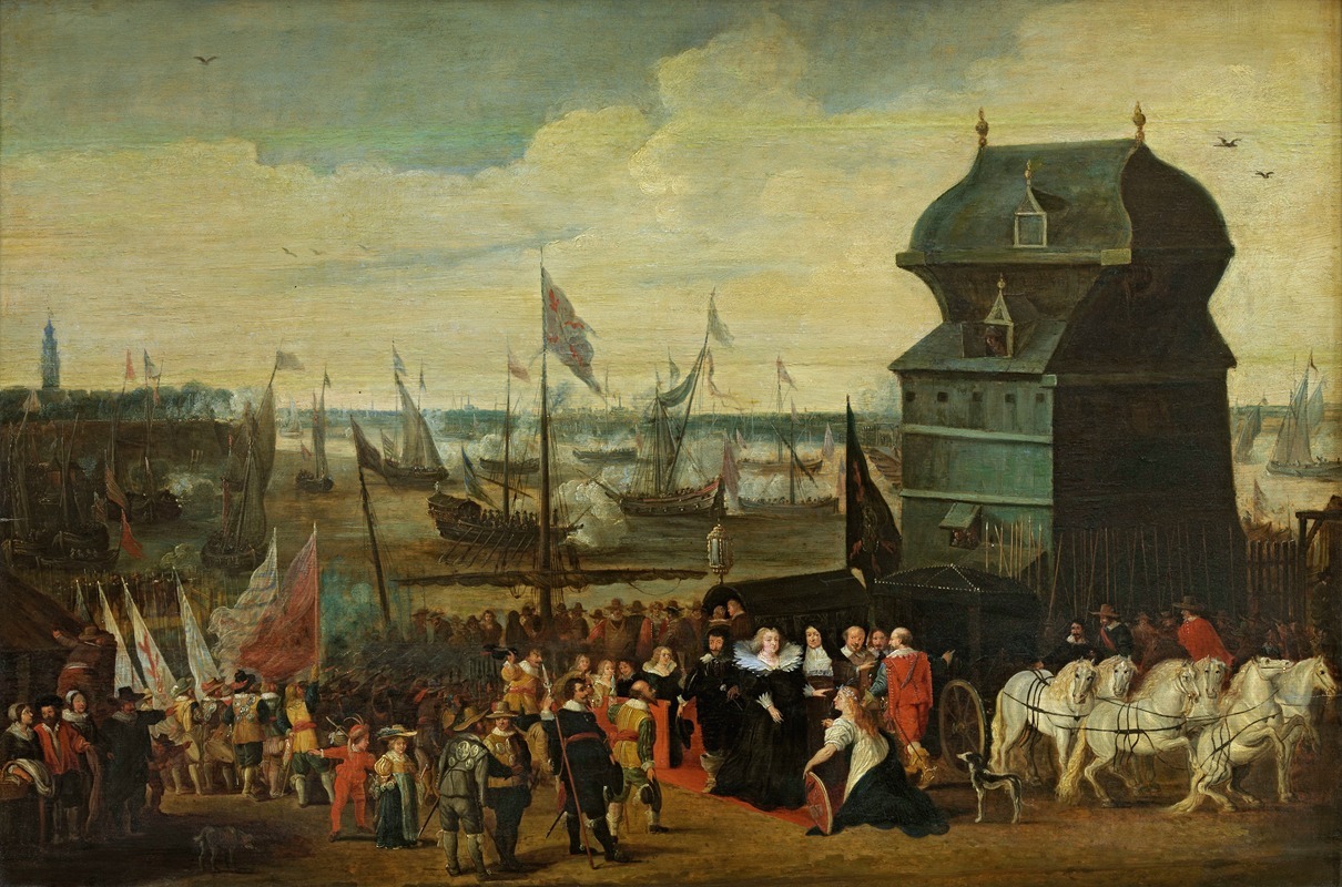 Matheus Vroom - The Reception of Marie de’ Medici in Antwerp